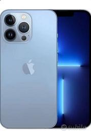 Iphone 13 pro azzurro sierra
