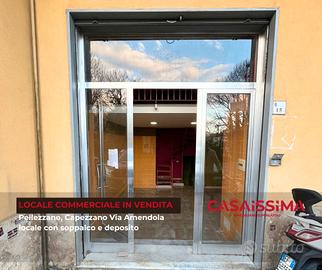 Capezzano locale commerciale con soppalco