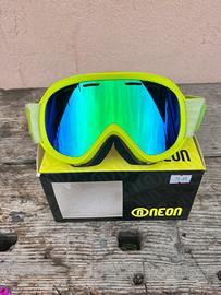 Maschera da sci junior NEON