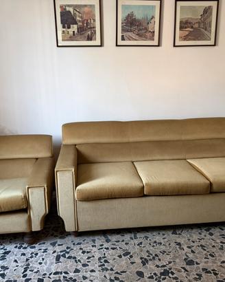 Divano 3 posti + 2 poltrone