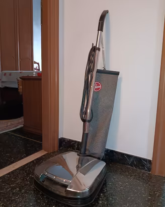 lucidatrice Hoover Vintage in acciaio cromato
