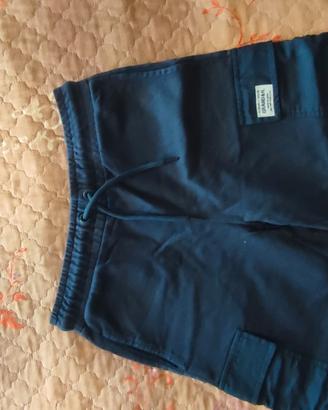 pantaloncini bimba blu