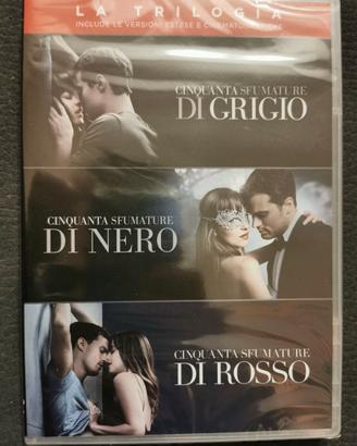 CINQUANTA SFUMATURE ( Trilogia ) - BOX 3 DVD