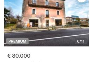 Porzione terreno con casa