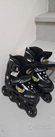 Roller Pattini in fila Bambino 30-33 Regolabili