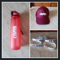 Gadget AVIS Borraccia 1L cappellino 5 braccialetti