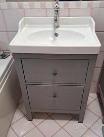 mobile bagno ikea Hemnes completo