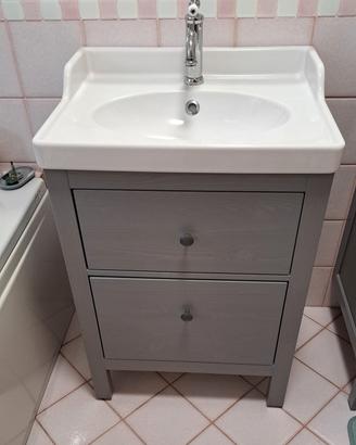 mobile bagno ikea Hemnes completo