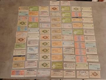 Assegni mini in perfetto stato 