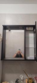 armadietto da bagno con specchio