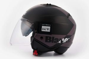 casco jet blauer HT *NUOVO*  12CBKH010103-HS0015