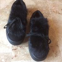 SCARPE Sneaker donna , n. 37 colore nero