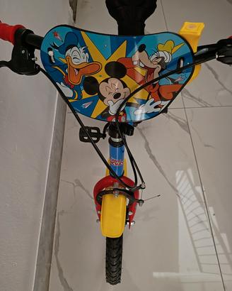 Bicicletta Bambino Disney Topolino 14"