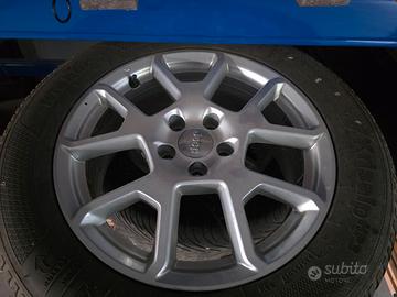 Cerchi 17 jeep renegade originali con gomme inver