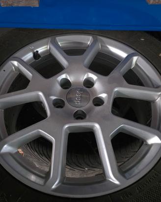 Cerchi 17 jeep renegade originali con gomme inver