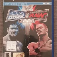 Smack Down vs RAW - 2006 - PS2 - Play Station 2 - 