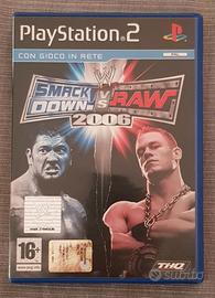 Smack Down vs RAW - 2006 - PS2 - Play Station 2 - 