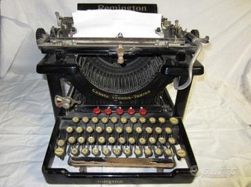 Remington antica macchina da scrivere