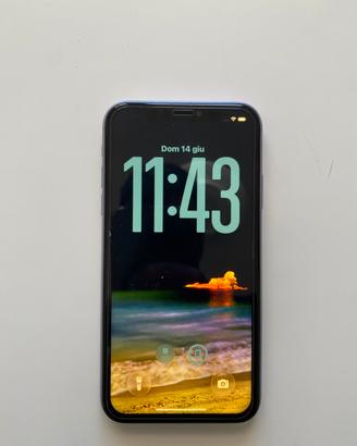 Iphone 11 lilla 128GB