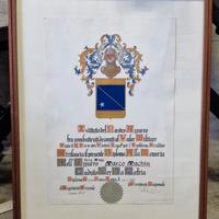 diploma nastro azzurro ww1,si spedizione 