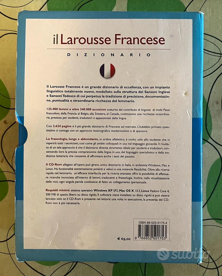 Dizionario francese italiano larousse - Vendita in Libri e riviste 