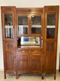 Credenza e tavolo in Rovere inizio 1900