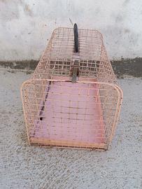 TRASPORTO GATTO CONIGLIO CANE IN METALLO MISURA TR
