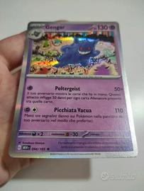 Gengar Holo rara di Komiya Pokémon 151 italiano
