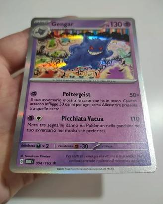 Gengar Holo rara di Komiya Pokémon 151 italiano