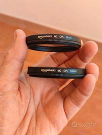 coppia filtri  CPL 55 mm