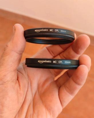 coppia filtri  CPL 55 mm