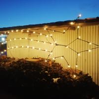 Decorazione giardino - Stella Natale artigianale