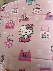 Trapunta Hallo Kitty double-face