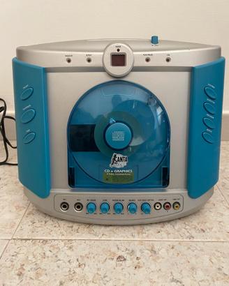 Canta Tu karaoke CD+G con due microfoni e funzioni