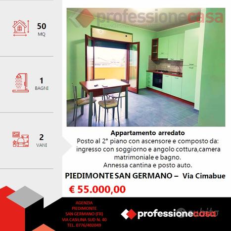 Appartamento 2°piano con cantina e posto auto