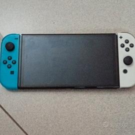 Nintendo switch  oled blu/bianco 