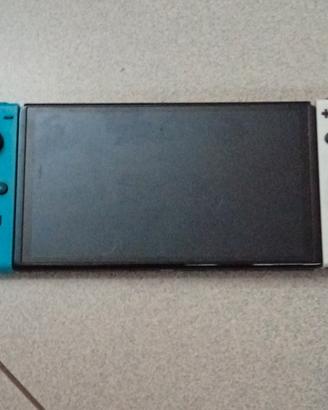 Nintendo switch  oled blu/bianco 