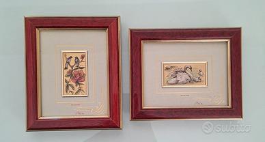 Quadri D'arte realizzati in oro o argento