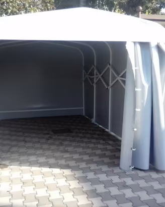 Box PANTOGRAFO in PVC cm 250x412xh185