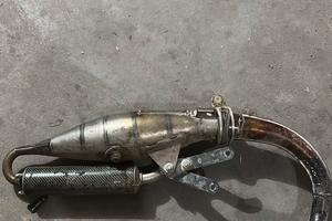 Marmitta espansione scarico Leovince zx 50/80cc