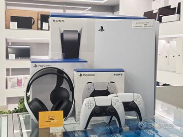 PLAYSTATION 5 DISCO + 2 CONTROLLER + SONY PULSE 3D
