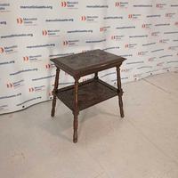 Tavolino intagliato stile Etnico