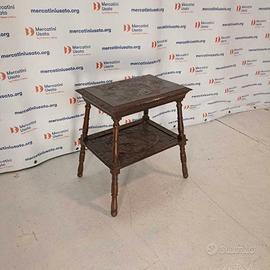 Tavolino intagliato stile Etnico