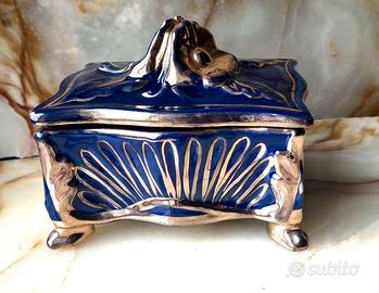 Scatola neobarocco/rocaille vintage