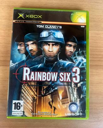 Rainbow six 3 Xbox prima serie