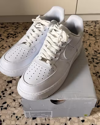 Nike Air Force 1 Triple White tg. 43
