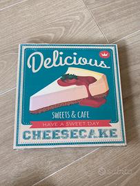 Canvas quadro diner cheesecake nuovo