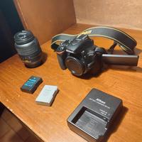 Nikon d5600 con 18-55 VR