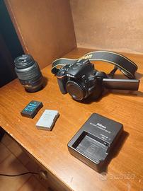 Nikon d5600 con 18-55 VR
