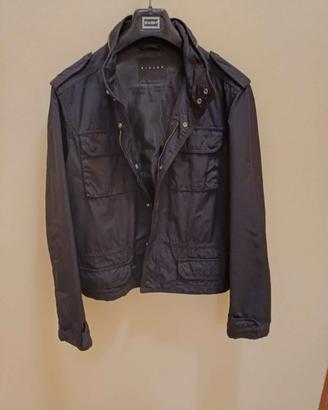 GIACCA NERA UOMO SISLEY TAGLIA 48/M USATA POCO